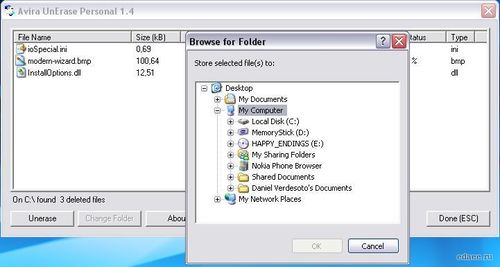 Avira UnErase Personal Avira UnErase Personal