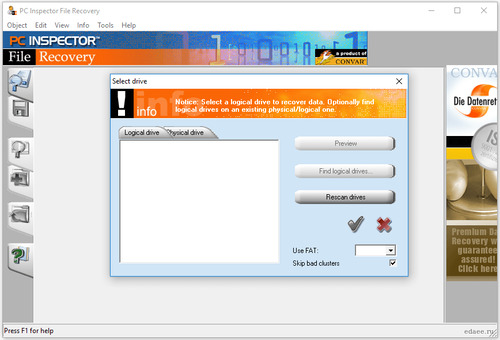 PC INSPECTOR File Recovery PC INSPECTOR File Recovery